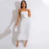 Plain Lace Up Strapless Maxi Dress 2 Plain Lace Up Strapless Maxi Dress -Define Your Shop P 20240429115033616 990
