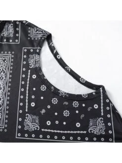 Print Crewneck High Rise Short Sleeve Dress 27 Print Crewneck High Rise Short Sleeve Dress -Define Your Shop P 20240506154508041 851