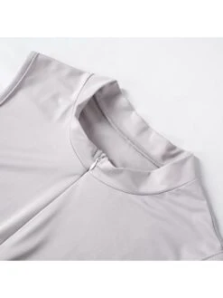 Patchwork Solid Color Sleeveless Maxi Dresses -Define Your Shop P 20240508134524069 634