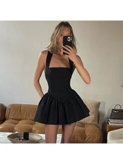 Halter Spaghetti Straps Backless Sleeveless Dresses 12 Halter Spaghetti Straps Backless Sleeveless Dresses -Define Your Shop P 20240509095017332 940