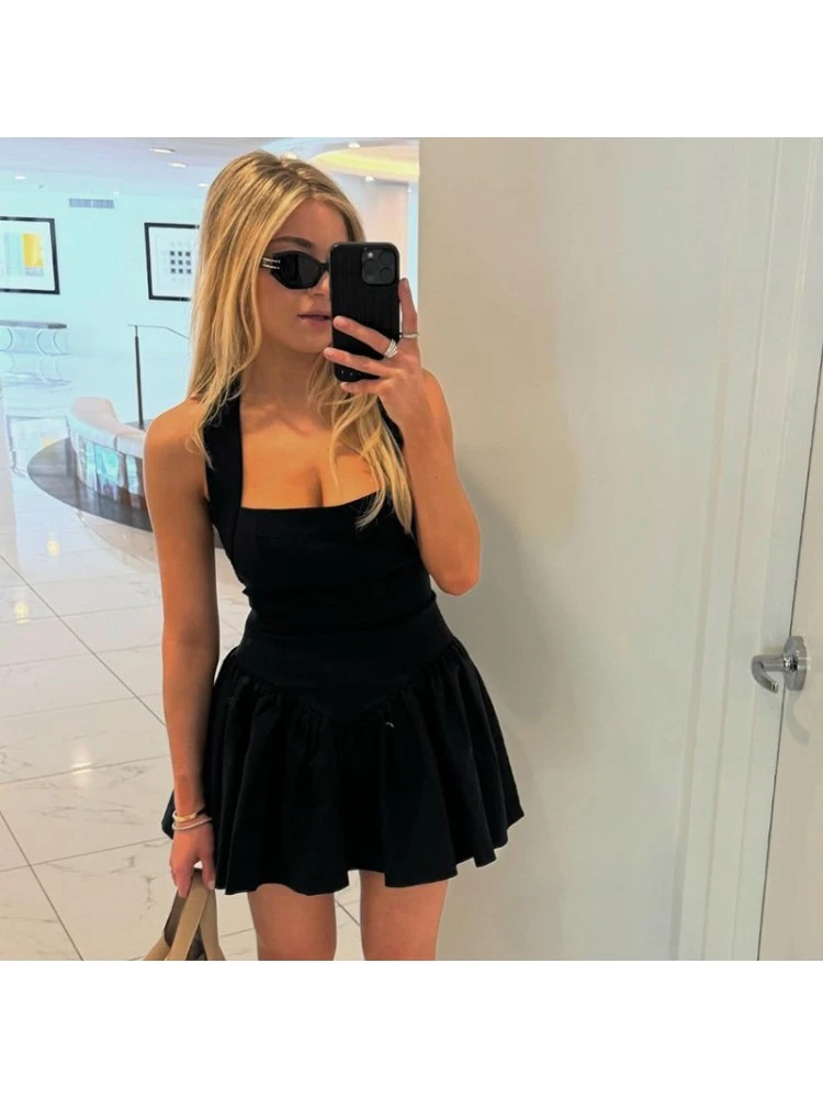 Halter Spaghetti Straps Backless Sleeveless Dresses 8 Halter Spaghetti Straps Backless Sleeveless Dresses - Image 6