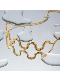 Wave Pattern Trendy Necklace -Define Your Shop P 20240510103024299 575