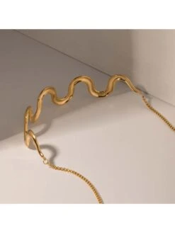 Wave Pattern Trendy Necklace -Define Your Shop P 20240510103025695 431