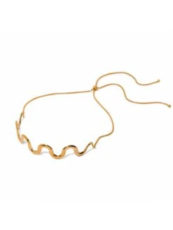 Wave Pattern Trendy Necklace -Define Your Shop P 20240510103026651 448