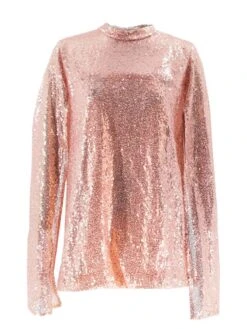 Stand Collar Sequin Cape Sleeve Mini Dress -Define Your Shop P 20240510160016803 627