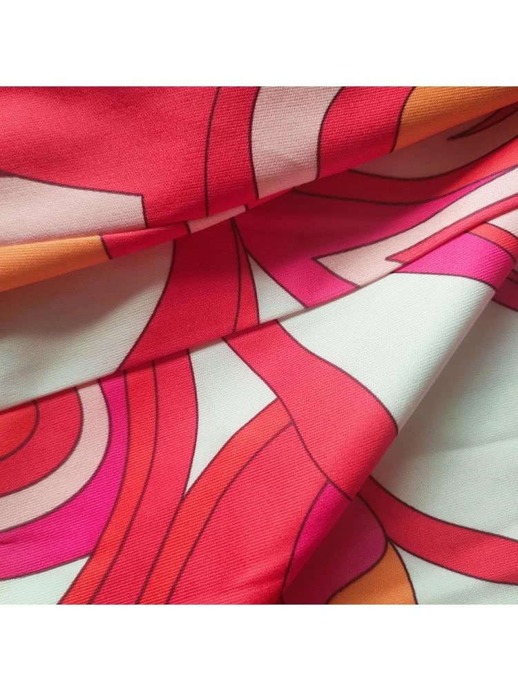 Colorblock Buckle V Neck Mini Dress 11 Colorblock Buckle V Neck Mini Dress - Image 9