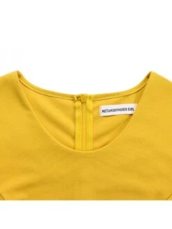 Bow Patchwork V Neck Short Sleeve Midi Dress 35 Bow Patchwork V Neck Short Sleeve Midi Dress -Define Your Shop P 20240603095043353 431