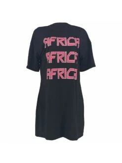 Letter Pattern Loose Short Sleeve Dress 17 Letter Pattern Loose Short Sleeve Dress -Define Your Shop P 20240603171508137 553