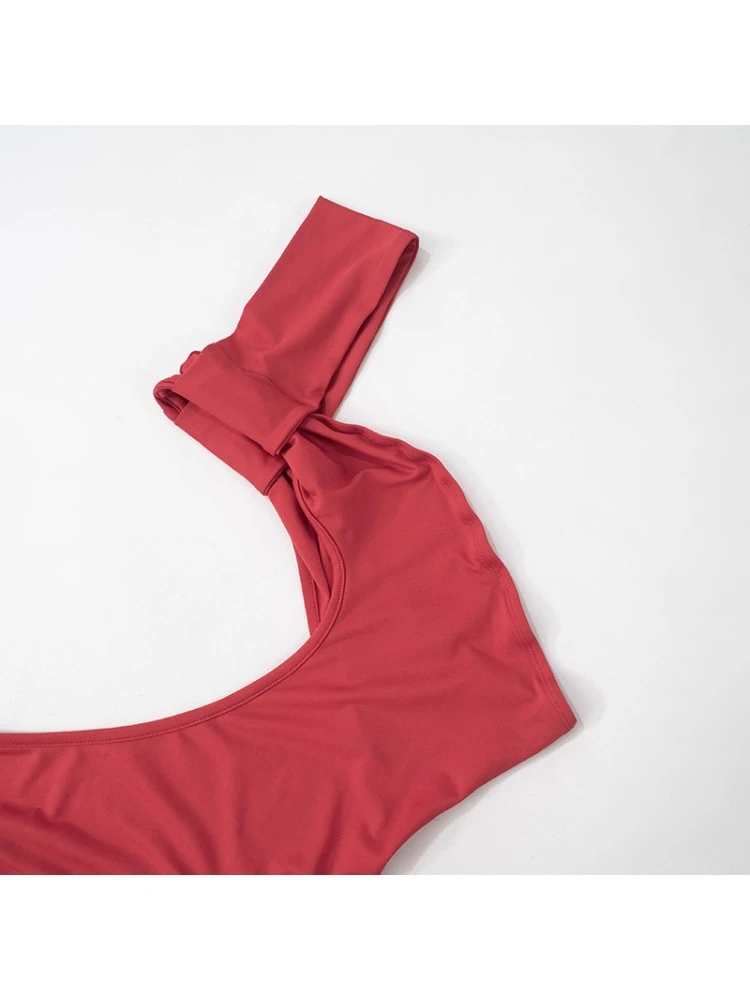 Knot Hollow Out One Shoulder Maxi Dress 17 Knot Hollow Out One Shoulder Maxi Dress - Image 15