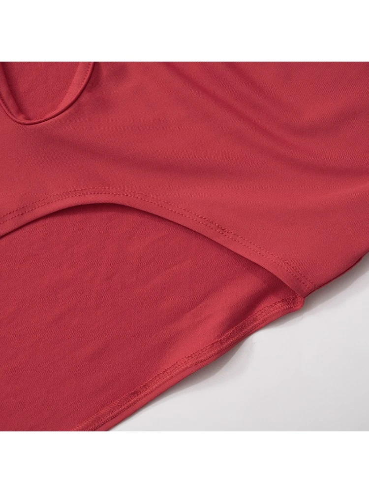 Knot Hollow Out One Shoulder Maxi Dress 21 Knot Hollow Out One Shoulder Maxi Dress - Image 19