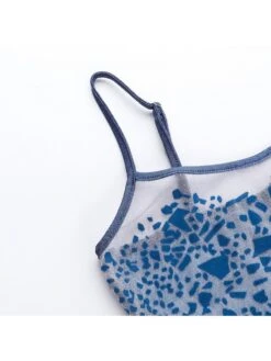 Burn-Out Spaghetti Straps Fitted Sleeveless Dresses -Define Your Shop P 20240606122005332 524