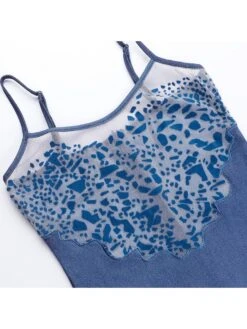 Burn-Out Spaghetti Straps Fitted Sleeveless Dresses -Define Your Shop P 20240606122005826 900