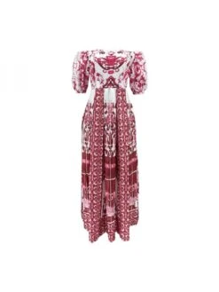 Floral Printed Off Shoulder Maxi Dress -Define Your Shop P 20240612104816262 186