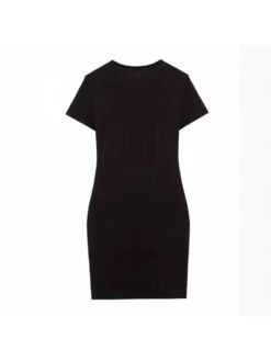 Letter Printed Pullover Bodycon Mini Dress -Define Your Shop P 20240612105638720 210