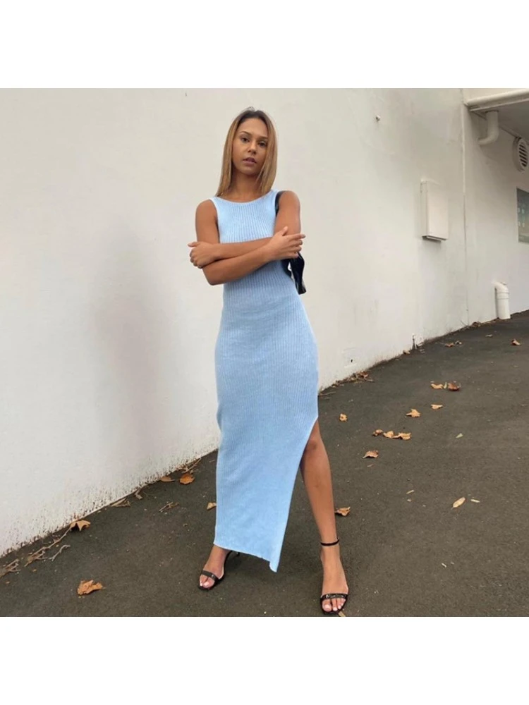 Reversible Knot Hollow Out Sleeveless Dress 4 Reversible Knot Hollow Out Sleeveless Dress - Image 2