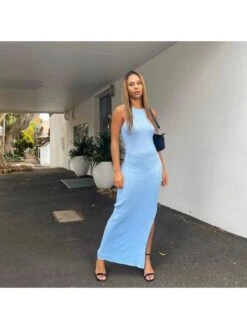 Reversible Knot Hollow Out Sleeveless Dress 15 Reversible Knot Hollow Out Sleeveless Dress -Define Your Shop P 20240612171226678 726