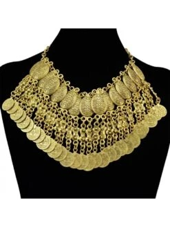 Tassel Coins Vintage Necklace -Define Your Shop P 20240614080427410 306