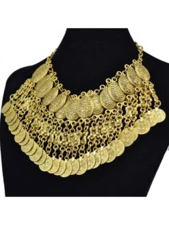 Tassel Coins Vintage Necklace -Define Your Shop P 20240614080428109 741