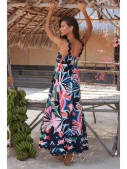 Wave Square Neck Bohemia Maxi Dresses -Define Your Shop P 20240614150431186 780