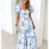 Bohemian Print Puff Sleeve Maxi Dress -Define Your Shop P 20240614164821651 480