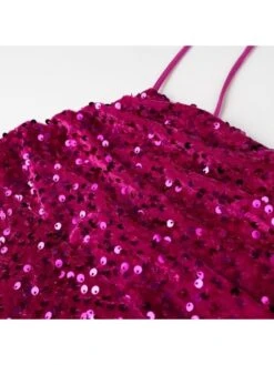 Sequin Tie-wrap Backless Spaghetti Straps Dresses 28 Sequin Tie-wrap Backless Spaghetti Straps Dresses -Define Your Shop P 20240619103212732 245