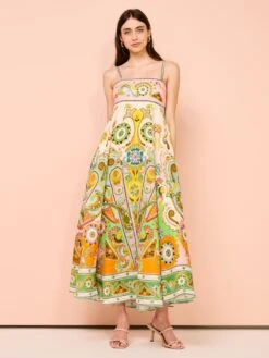 Colorblock Ethnic Spaghetti Straps Dresses 9 Colorblock Ethnic Spaghetti Straps Dresses -Define Your Shop P 20240619184015539 797