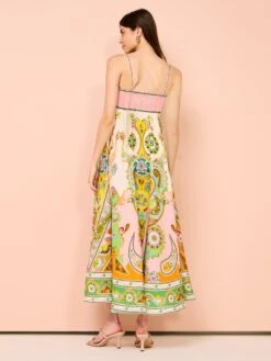 Colorblock Ethnic Spaghetti Straps Dresses 10 Colorblock Ethnic Spaghetti Straps Dresses -Define Your Shop P 20240619184016163 761