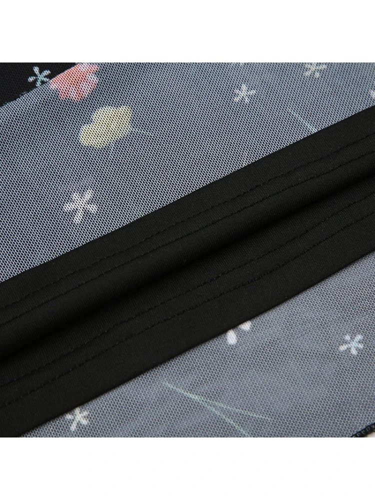 Disty Floral Printing Bow Short Sleeve Sheath Dress 20 Disty Floral Printing Bow Short Sleeve Sheath Dress - Image 18